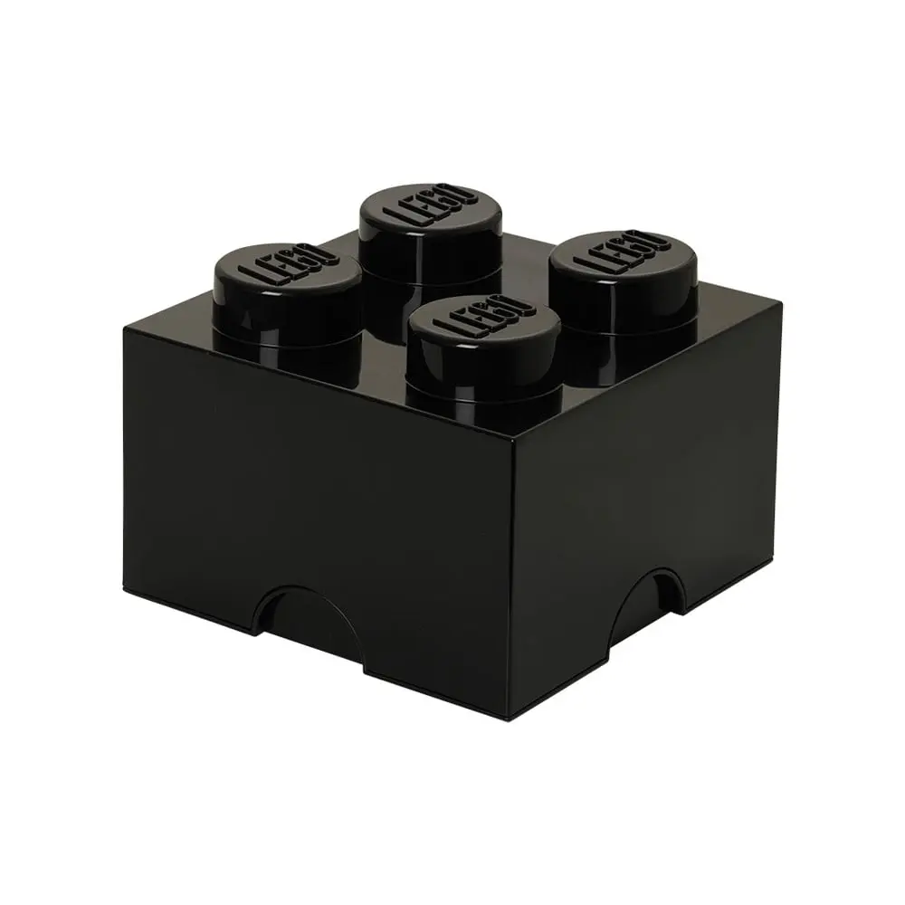 LEGO úložný box 4 - černá
