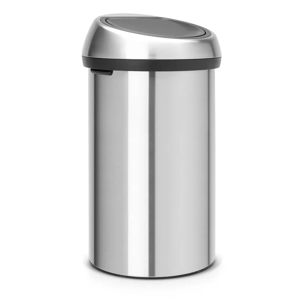 Dotykový ocelový odpadkový koš v matně stříbrné barvě 60 l Touch Bin – Brabantia