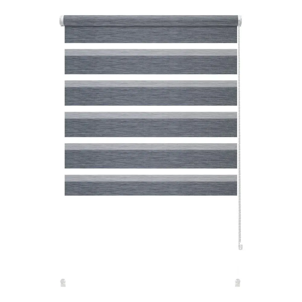Antracitová roleta den a noc 42,5x150 cm Zebra Silvalin – Gardinia