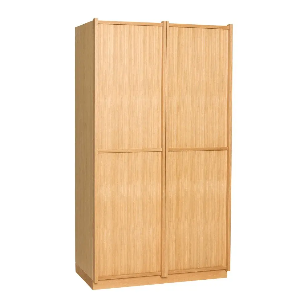 Šatní skříň v dekoru dubu v přírodní barvě 100x181x55 cm Kura – Hübsch