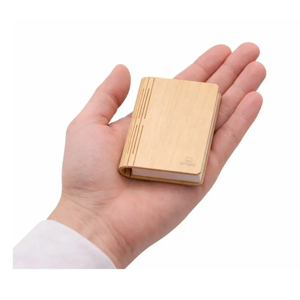Šedá světelná dekorace na USB Booklight – Gingko