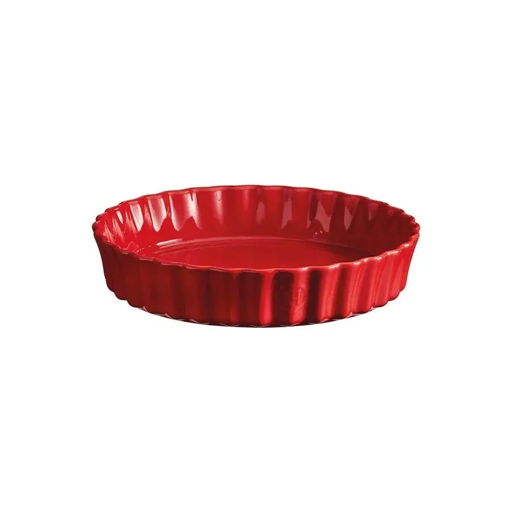 Emile Henry Hluboká koláčová forma, Ø 32 cm, granátová 346032