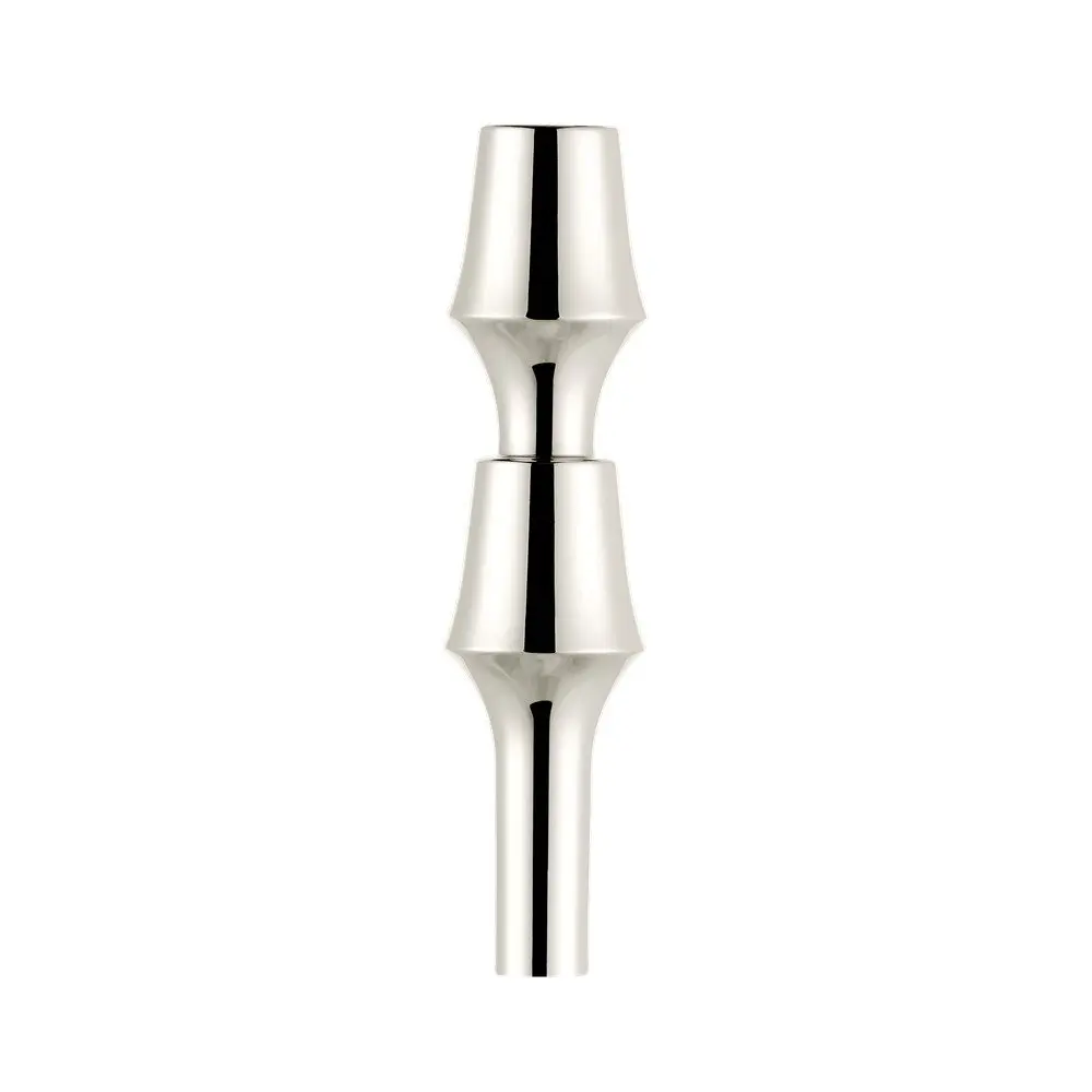Kovová váza v leskle stříbrné barvě (výška 11 cm) BMF – STOFF Nagel