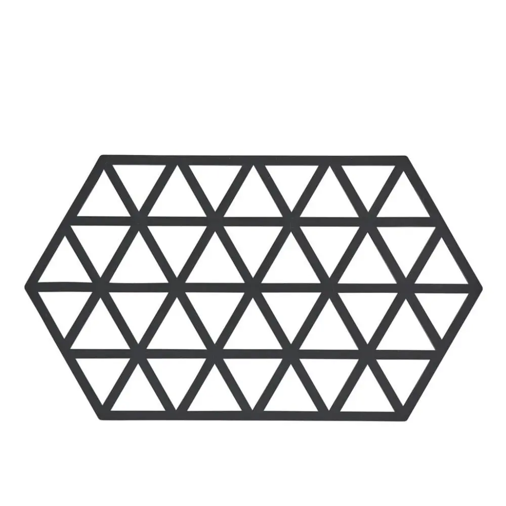 Silikonová podložka pod hrnec 24x14 cm Triangles - Zone