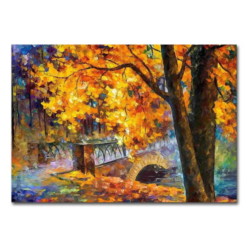 Nástěnná reprodukce na plátně Leonid Afremov, 100 x 70 cm
