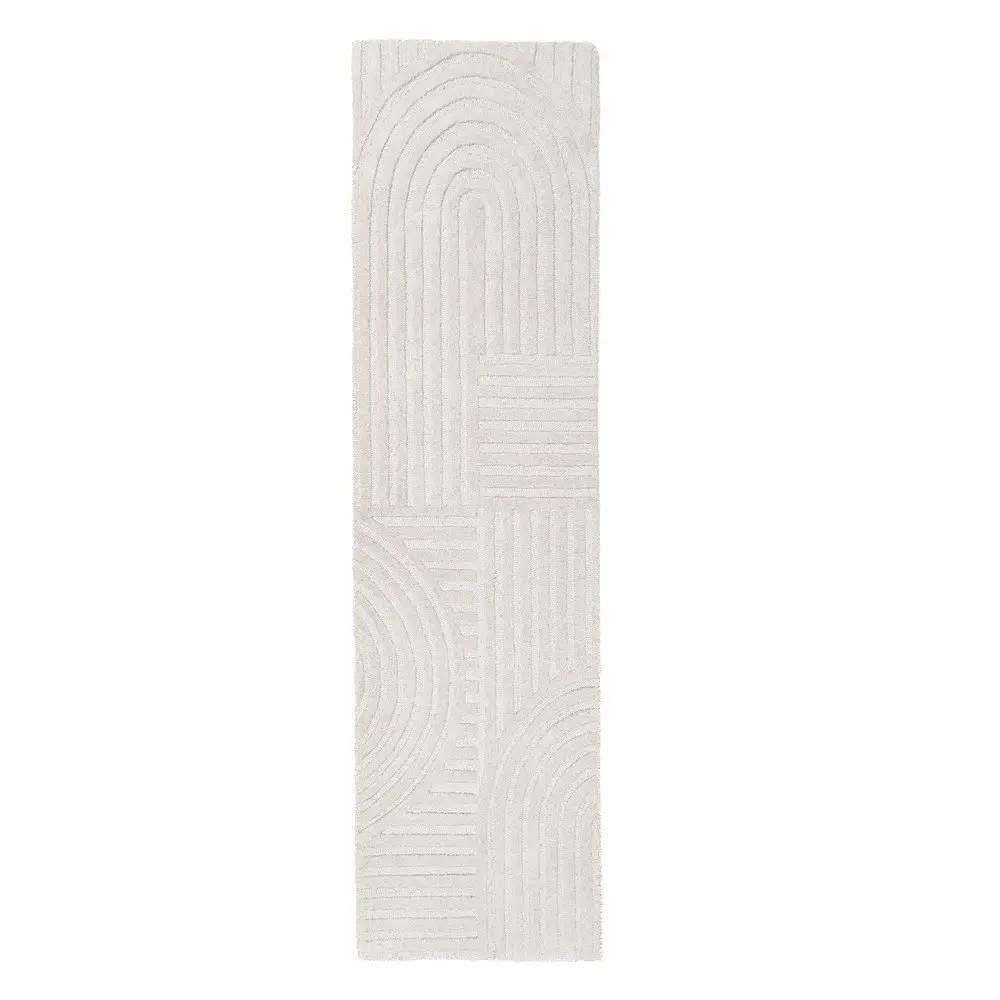 Žlutý vlněný koberec Flair Rugs Zen Garden, 160 x 230 cm
