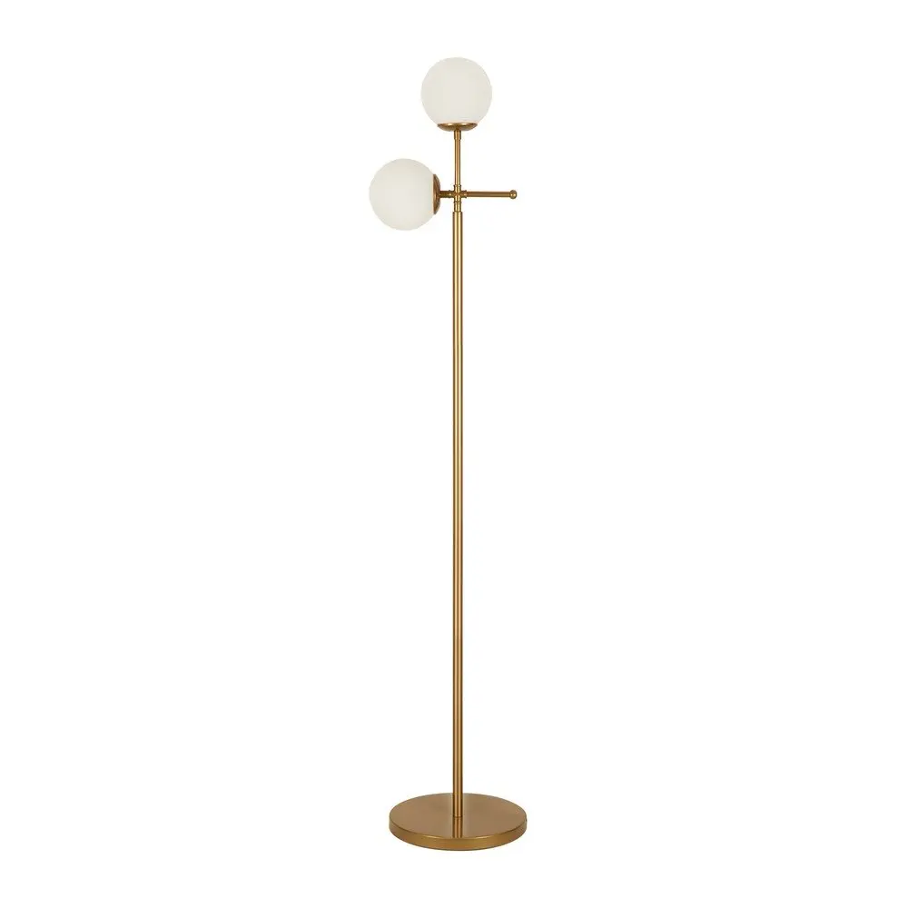 Stojací lampa ve zlaté barvě Squid Lighting Kruva, výška 174 cm