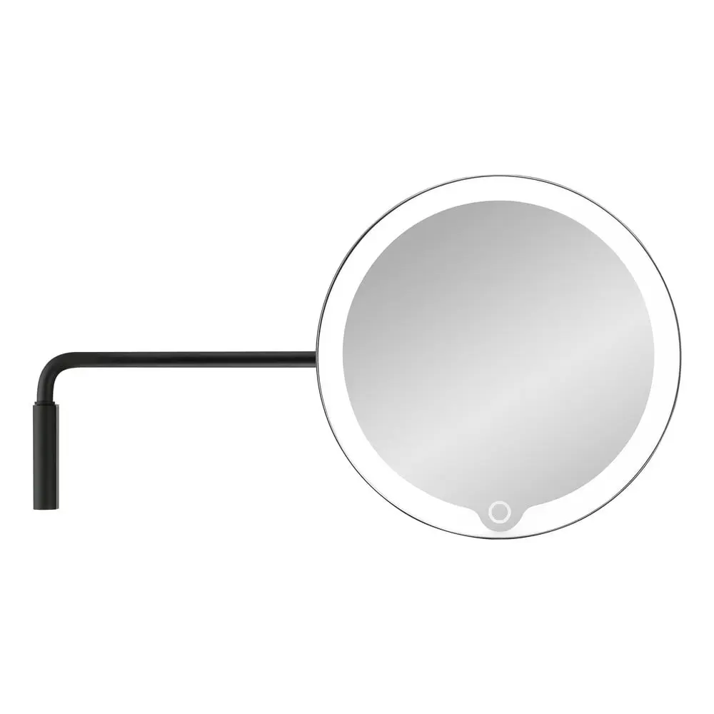 Nástěnné LED kosmetické zrcátko Blomus MODO - černé