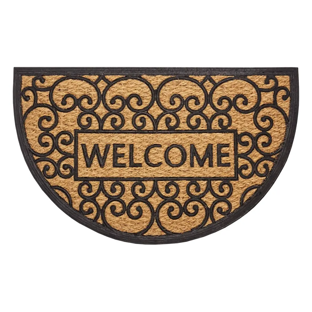 Rohožka z kokosového vlákna 75x45 cm Welcome - Hanse Home