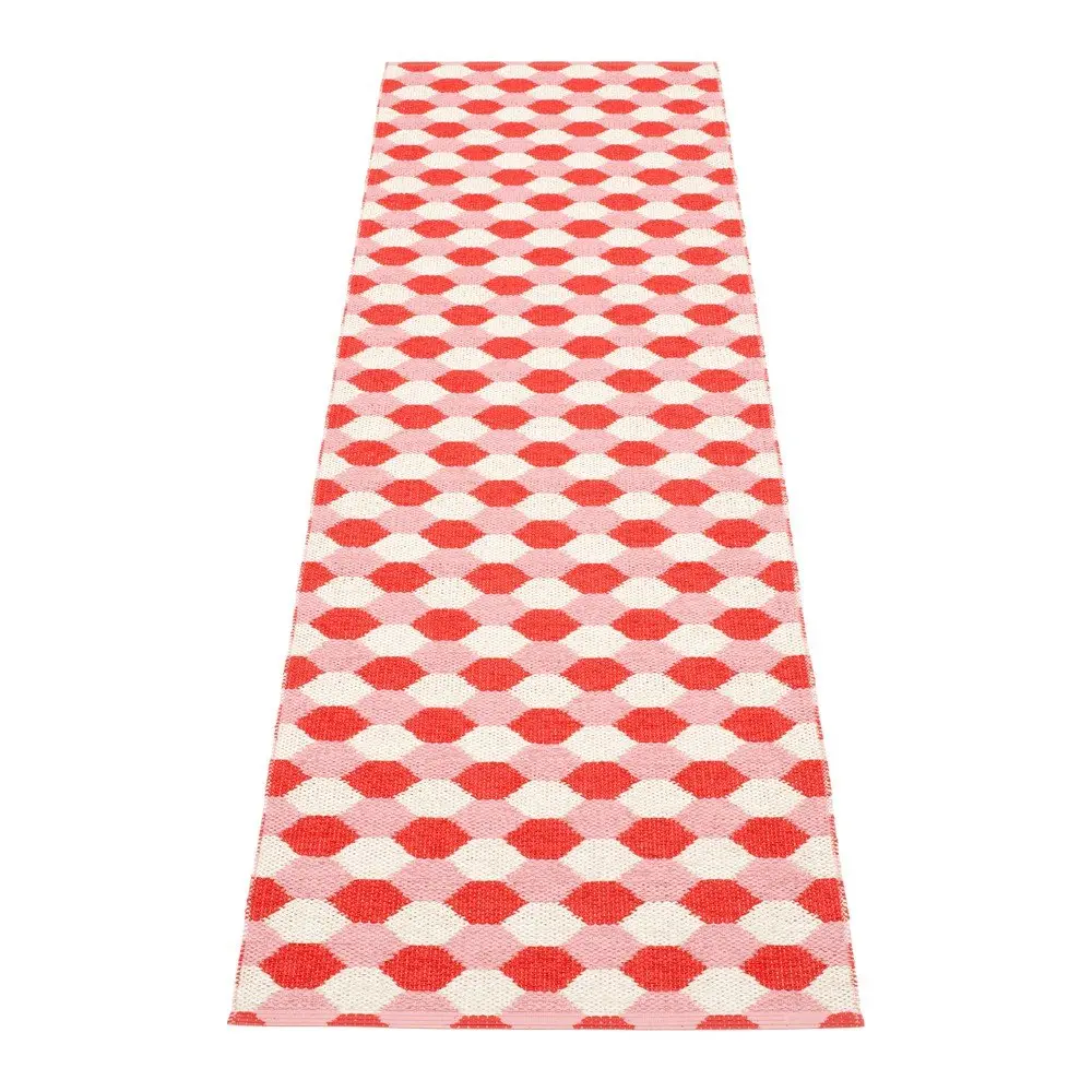 Červený vnitřní a venkovní běhoun 70x250 cm Dana Coral – Pappelina