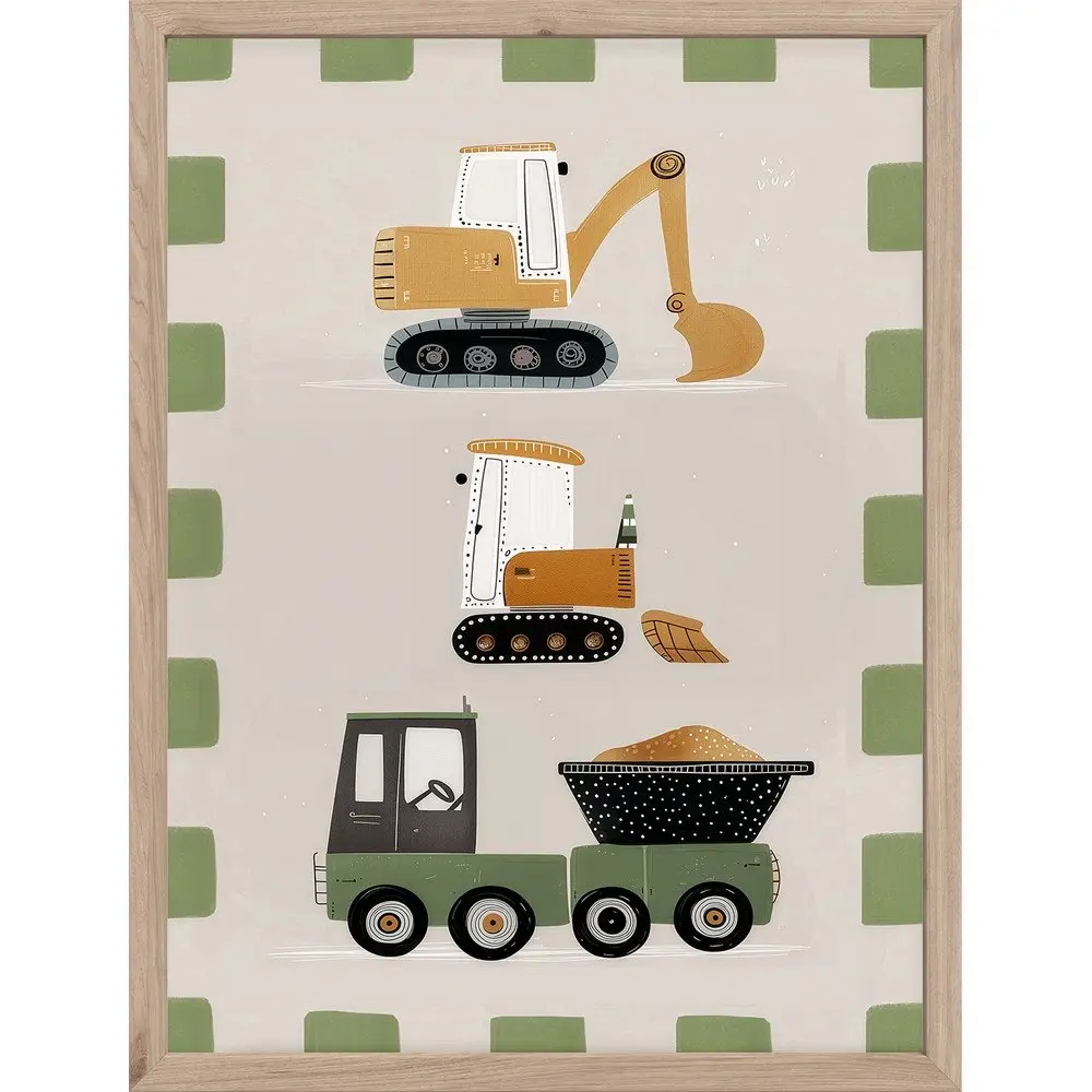 Dětský obrázek 30x40 cm Baby The Builder – Styler