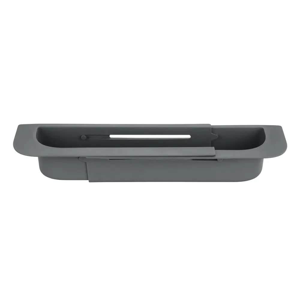Šedý plastový teleskopický odkapávač do dřezu 49,5x8,5 cm Fino – Wenko