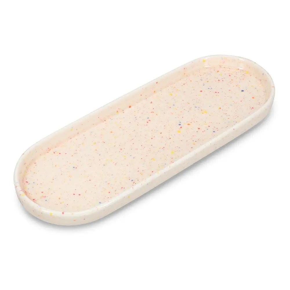 Servírovací porcelánový tác 10x28,5 cm Fika – ONA
