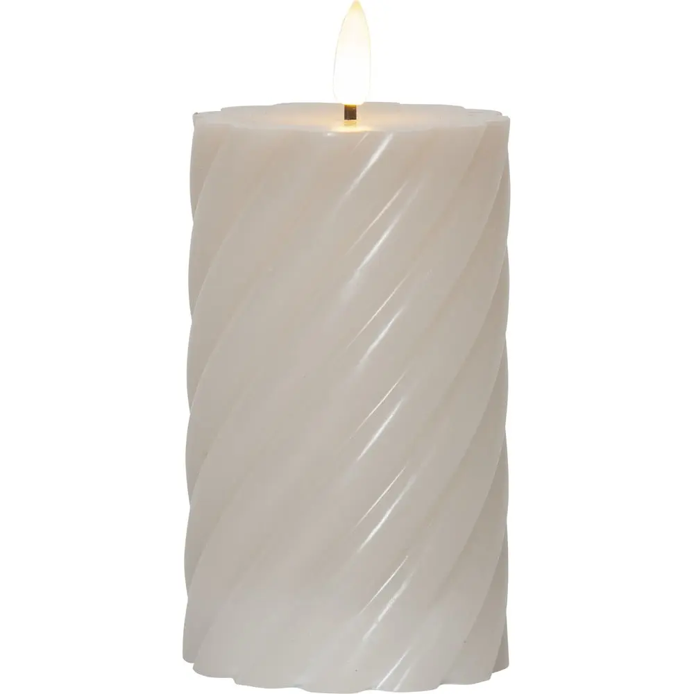 LED svíčka (výška 15 cm) Flamme Swirl – Star Trading