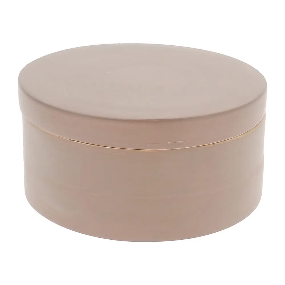 Hnědý bambusový úložný box s víkem Compactor Bamboo Box