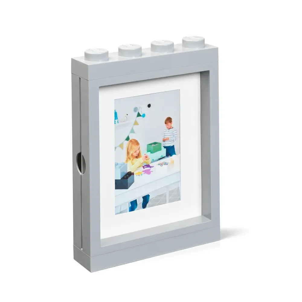 LEGO fotorámeček - šedá