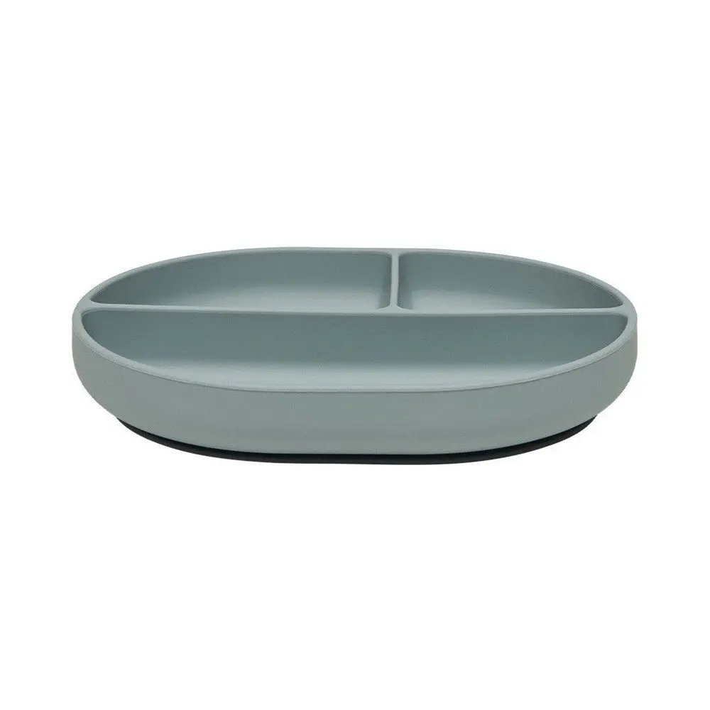 Béžový silikonový dětský talíř 17x21,5 cm Enkei – OYOY Mini