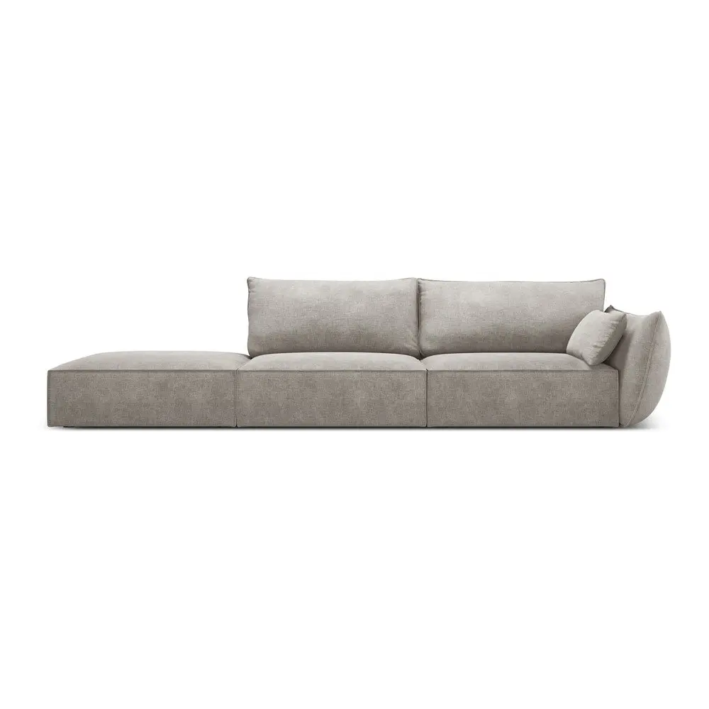 Světle šedá lenoška (pravý roh) Vanda – Mazzini Sofas