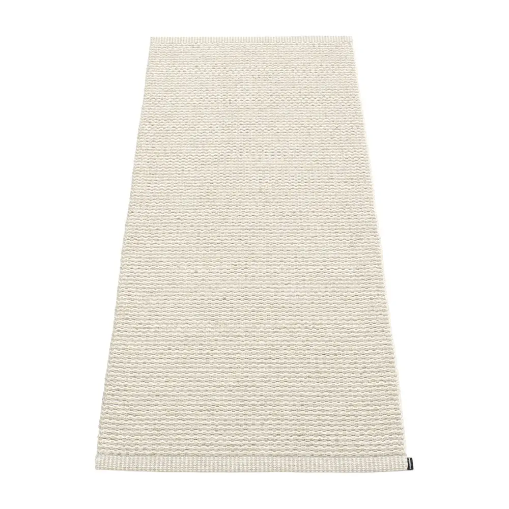 Krémový vnitřní a venkovní běhoun 60x150 cm Mono Linen Vanilla – Pappelina