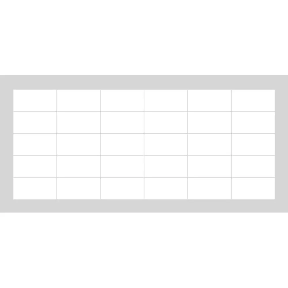Sada samolepek na kachličky 30 ks 20x10 cm Subway Tiles White – Ambiance