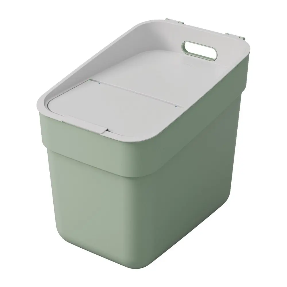 Světle zelený odpadkový koš na tříděný odpad z recyklovaného plastu 20 l Ready To Collect – Curver