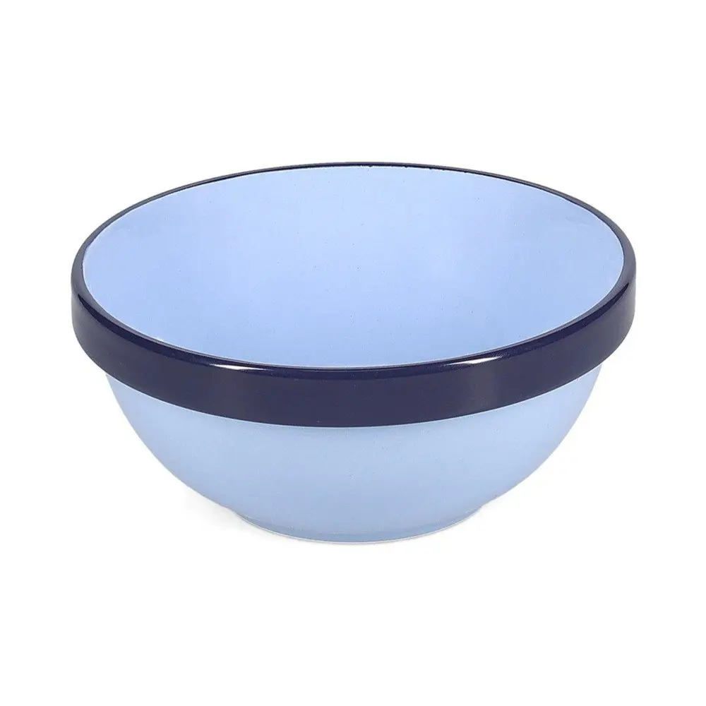 Modrá miska z kameniny 710 ml Duo – ONA
