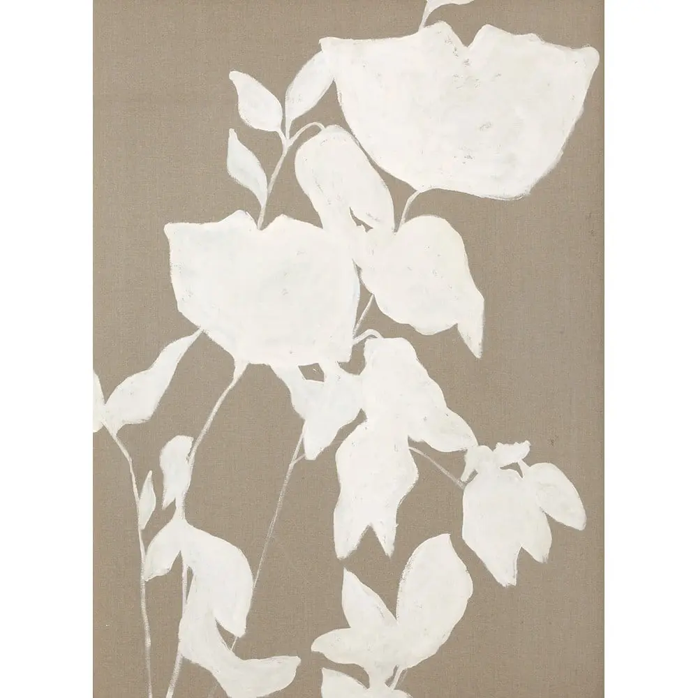 Ručně malovaný obraz 90x120 cm Fortuna White – Malerifabrikken