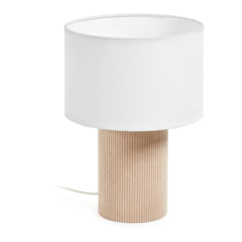 Bílá/béžová dětská lampička Bianella – Kave Home