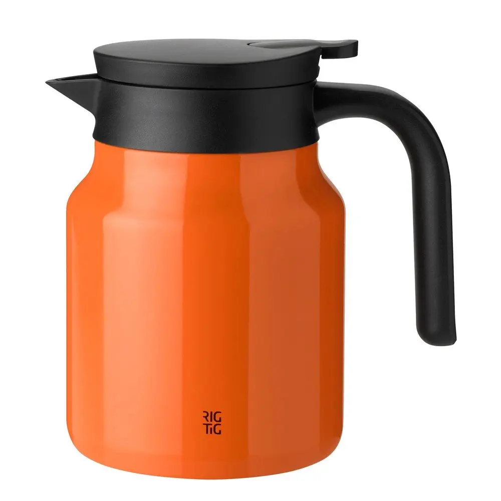 Oranžová termokonvice z nerezové oceli 900 ml Therm-It – RIG-TIG