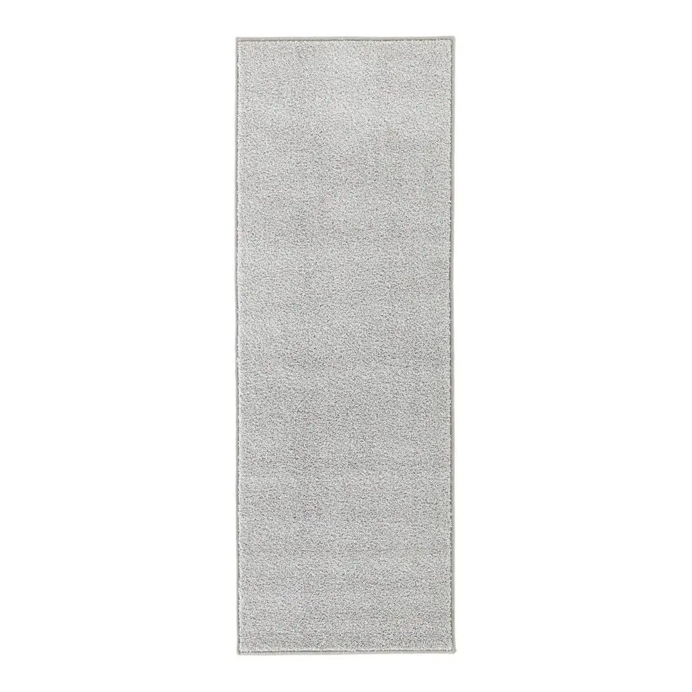 Světle šedý běhoun Hanse Home Pure, 80 x 400 cm