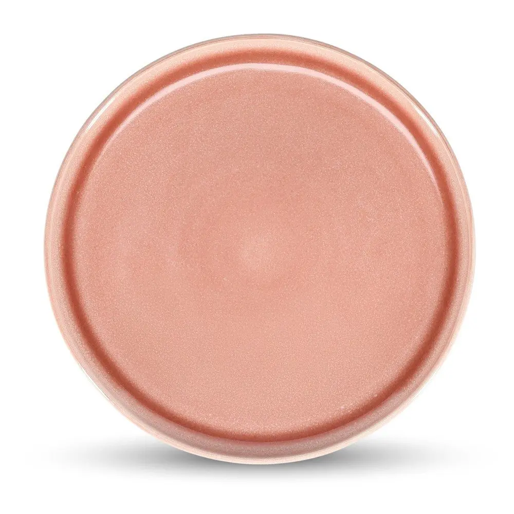 Růžový talíř z kameniny ø 27 cm Duna – ONA