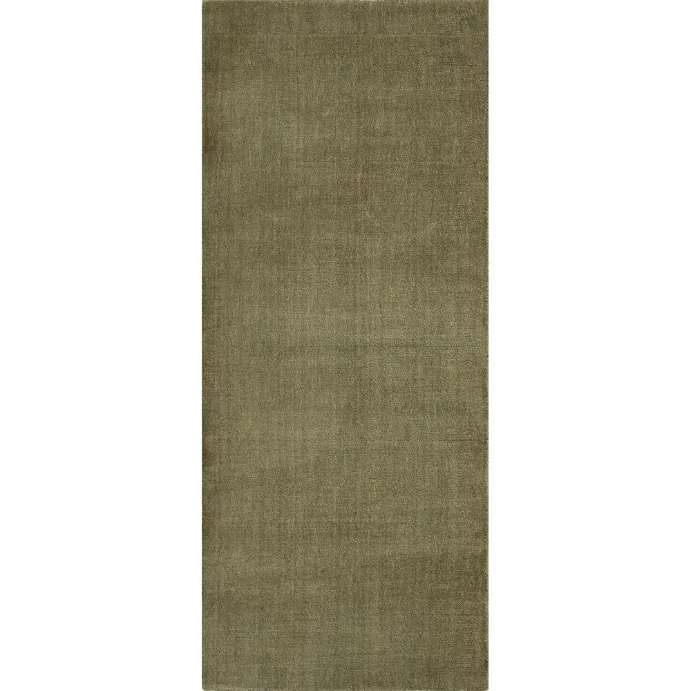 Zelený běhoun 80x200 cm Empuries – Kave Home