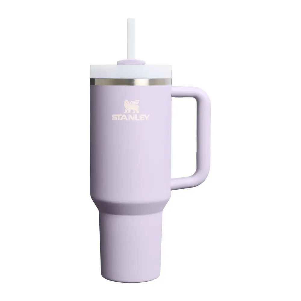 Termoska s brčkem z nerezové oceli v levandulové barvě 1,18 l Quencher H2.O FlowState™ Tumbler Purple Dust – Stanley