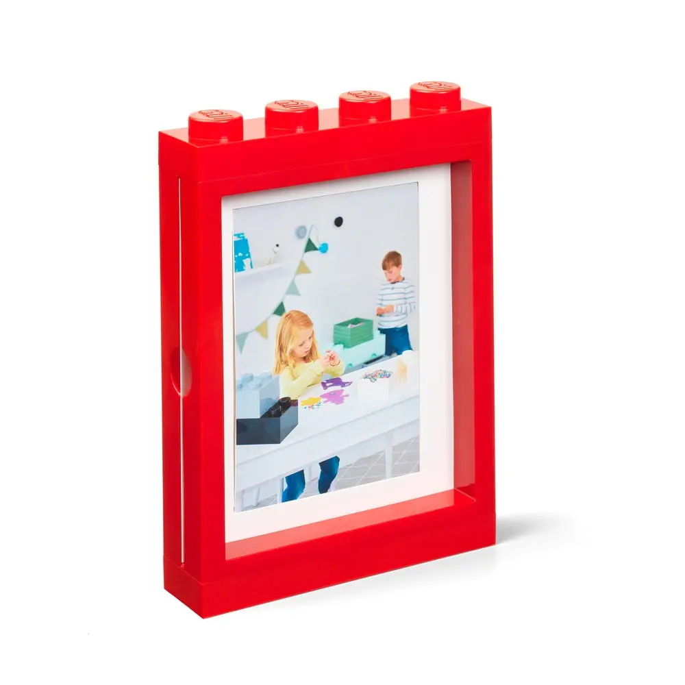 LEGO® fotorámeček červený