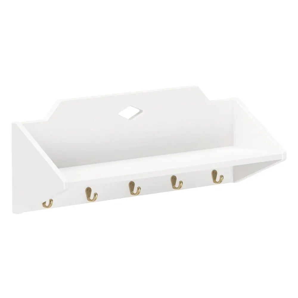 Bílý nástěnný dětský věšák 75x27 cm Luca – Cam Cam Copenhagen