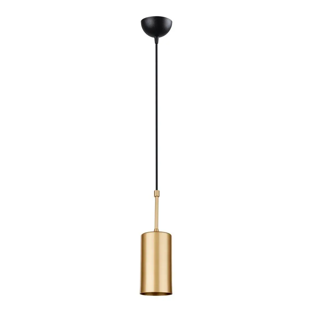 Závěsné svítidlo ve zlaté barvě Squid Lighting Geo, výška 124 cm