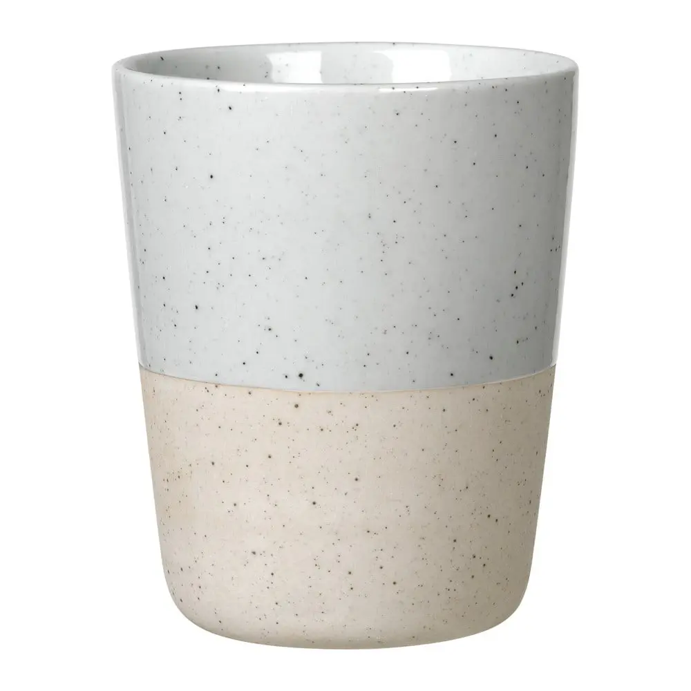 Světle šedý/béžový keramický hrnek 250 ml Sablo – Blomus