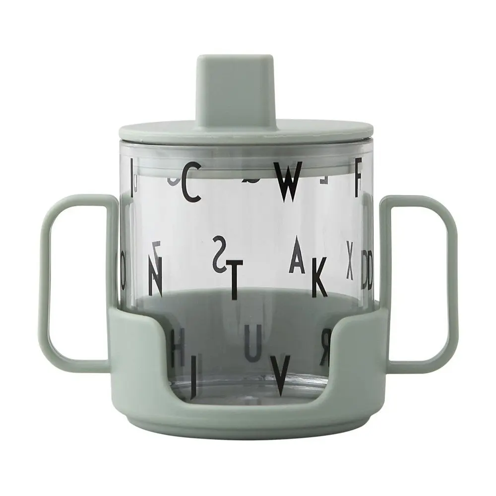 Zelený dětský hrnek Design Letters Grow With Your Cup
