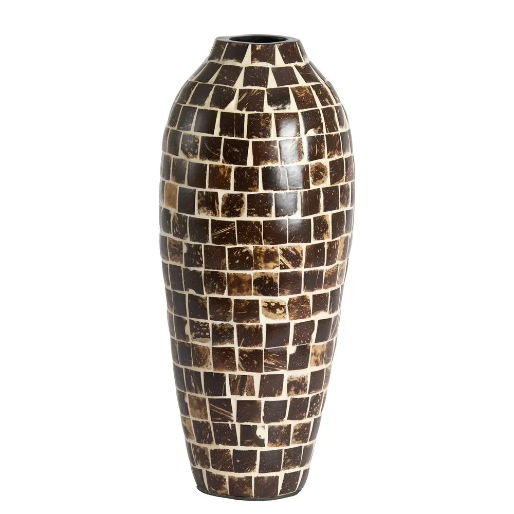 Hnědá bambusová váza (výška 40 cm) Tudela – Light & Living