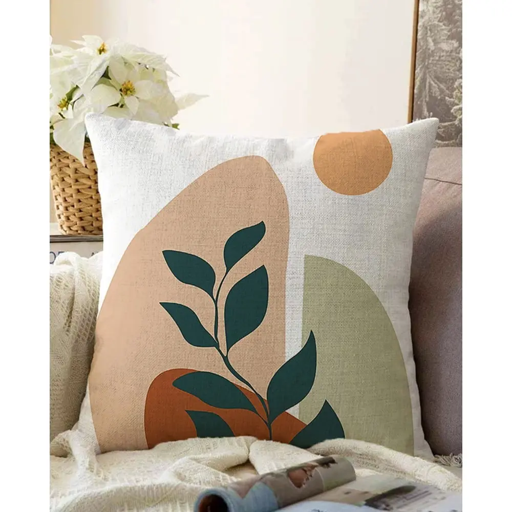 Povlak na polštář s příměsí bavlny Minimalist Cushion Covers Twiggy, 55 x 55 cm