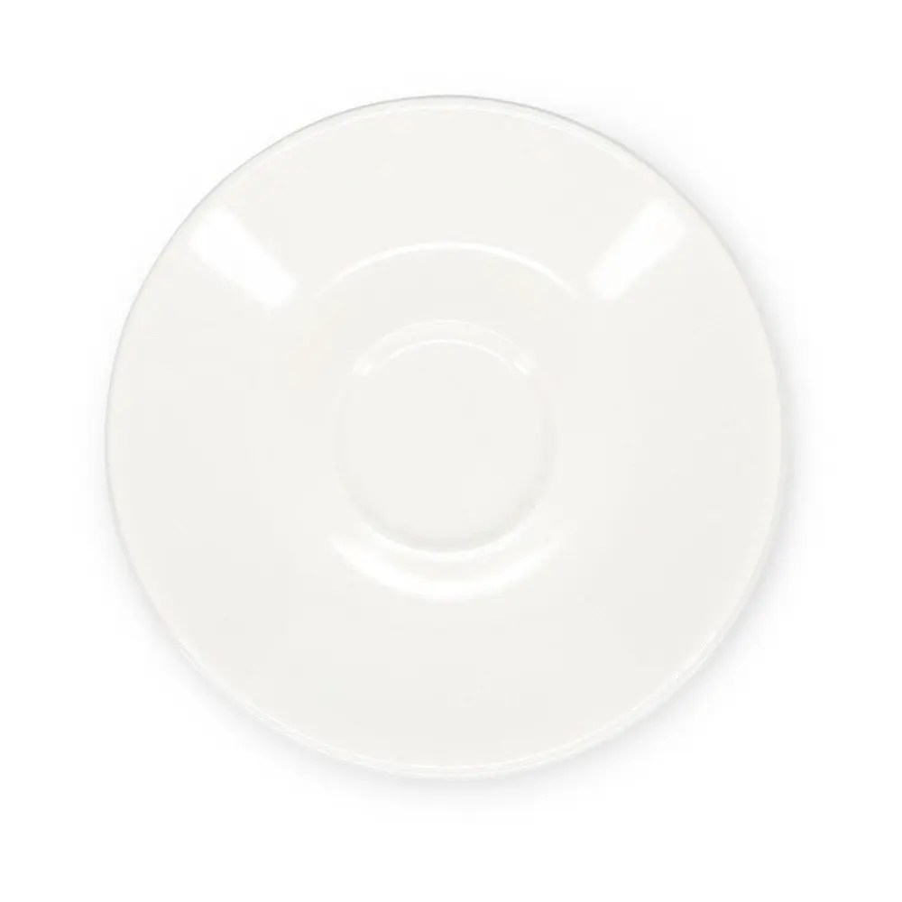 Bílý porcelánový podšálek ø 12,5 cm Barista – BonBistro