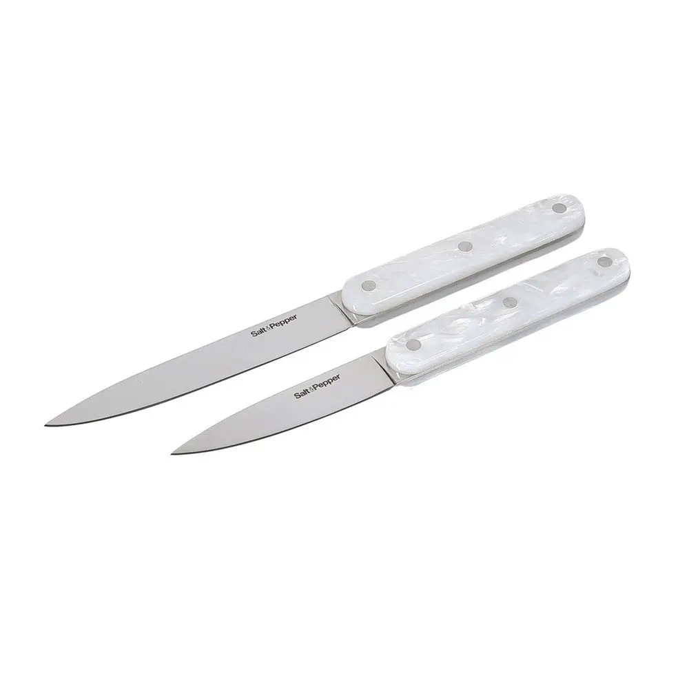 Sada nožů 2 ks na zeleninu z nerezové oceli Chop – Salt&Pepper