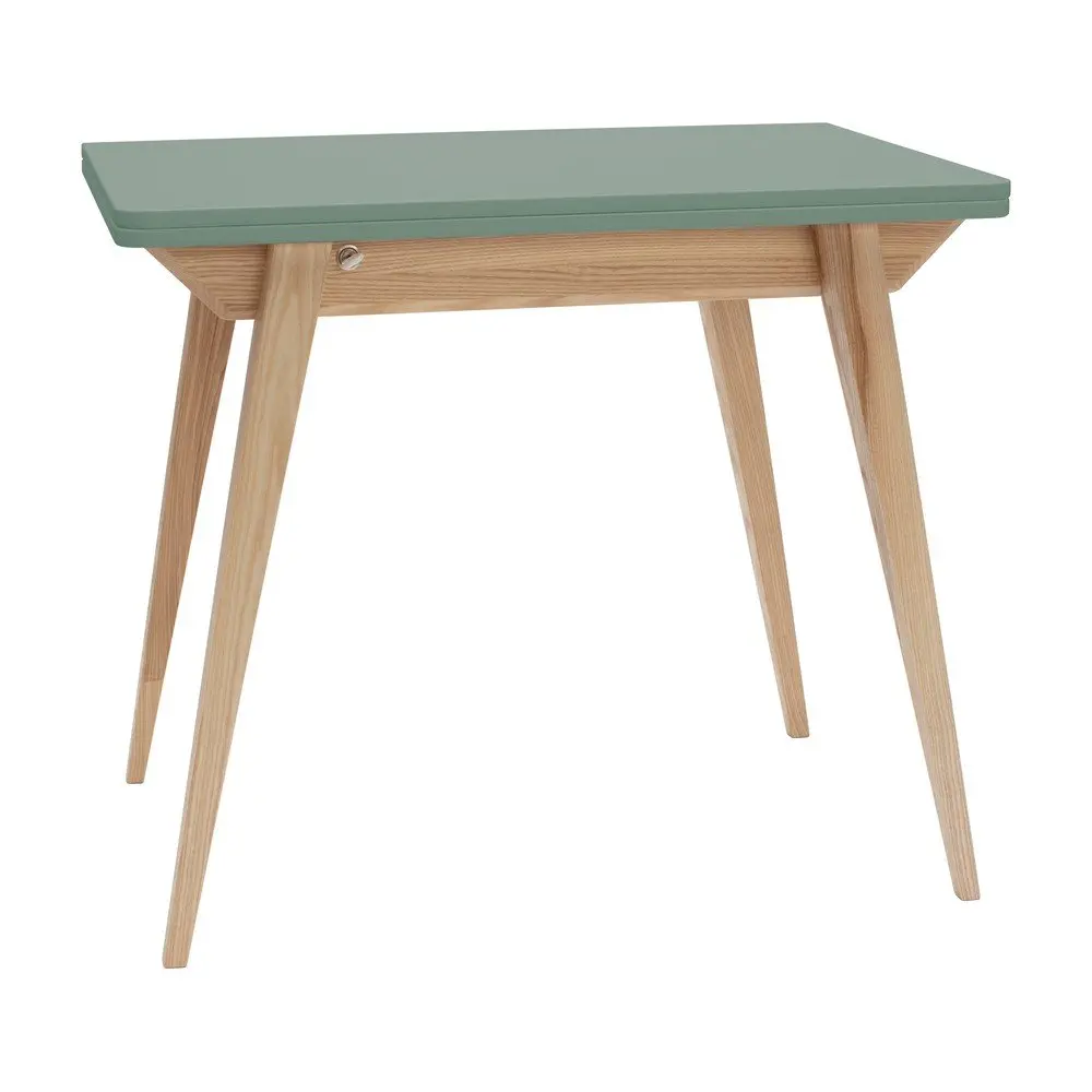 Rozkládací jídelní stůl se zelenou deskou 65x90 cm Envelope – Ragaba