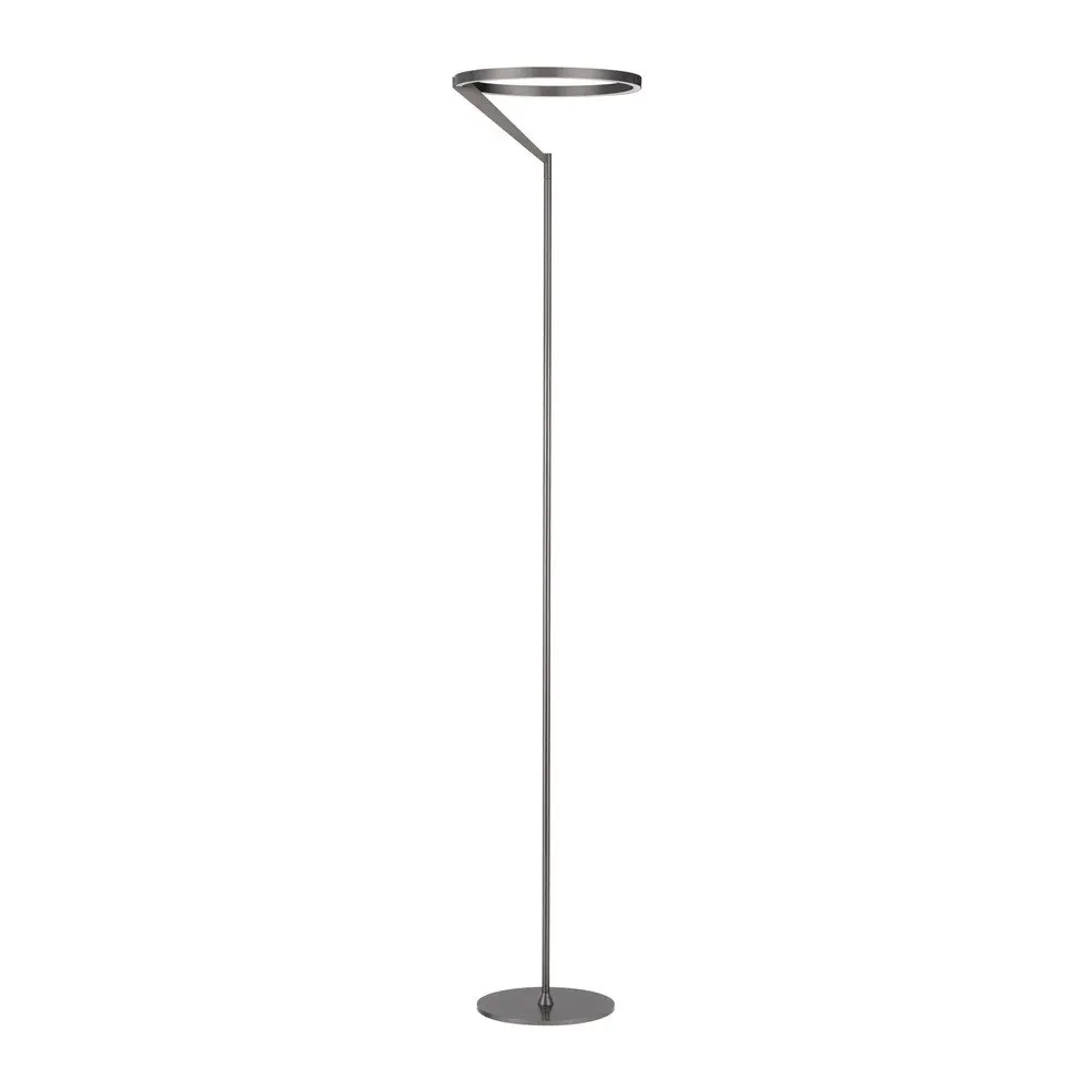 Hliníková LED stmívatelná stojací lampa