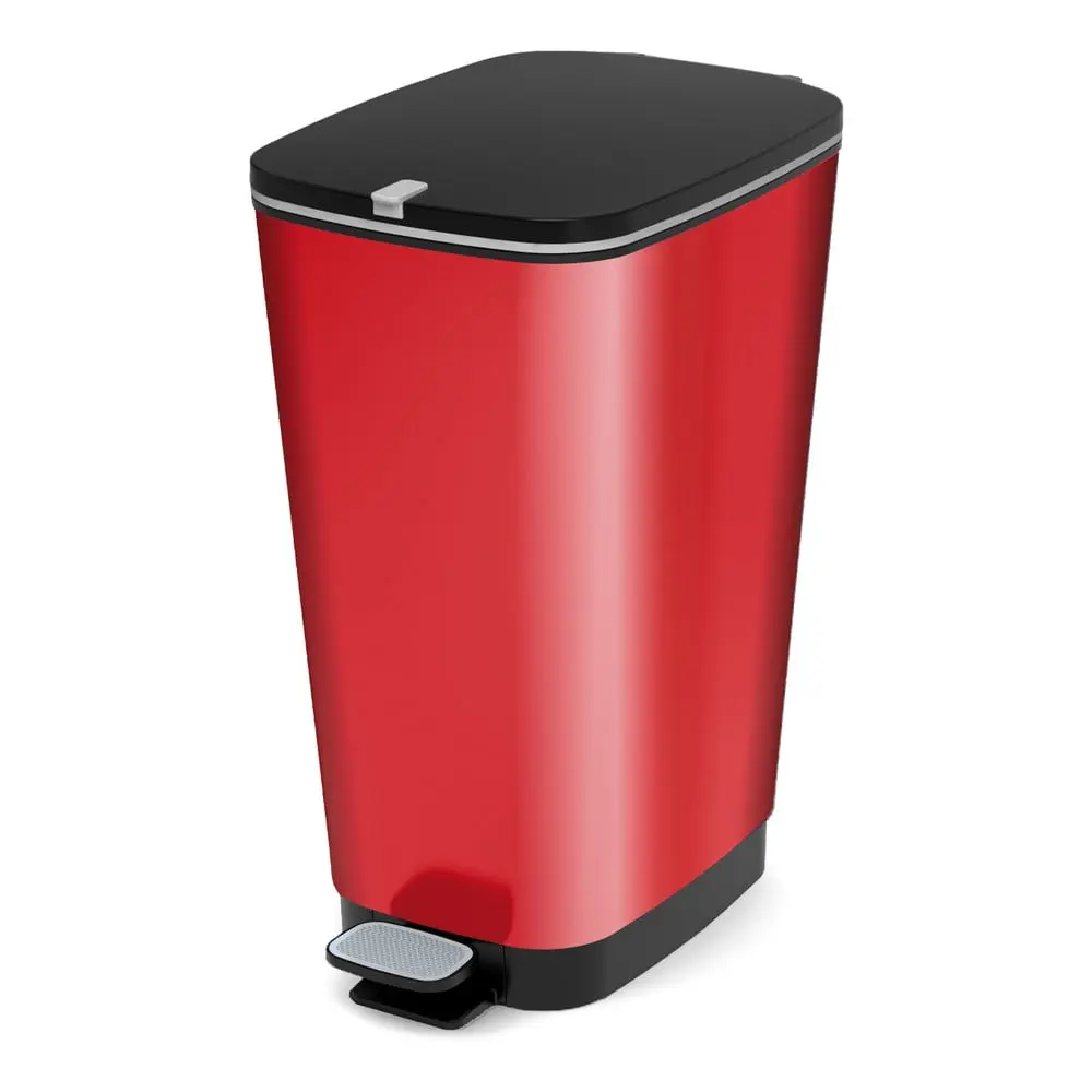 KIS Koš na odpad Chic Bin L - Metal Red, 50L