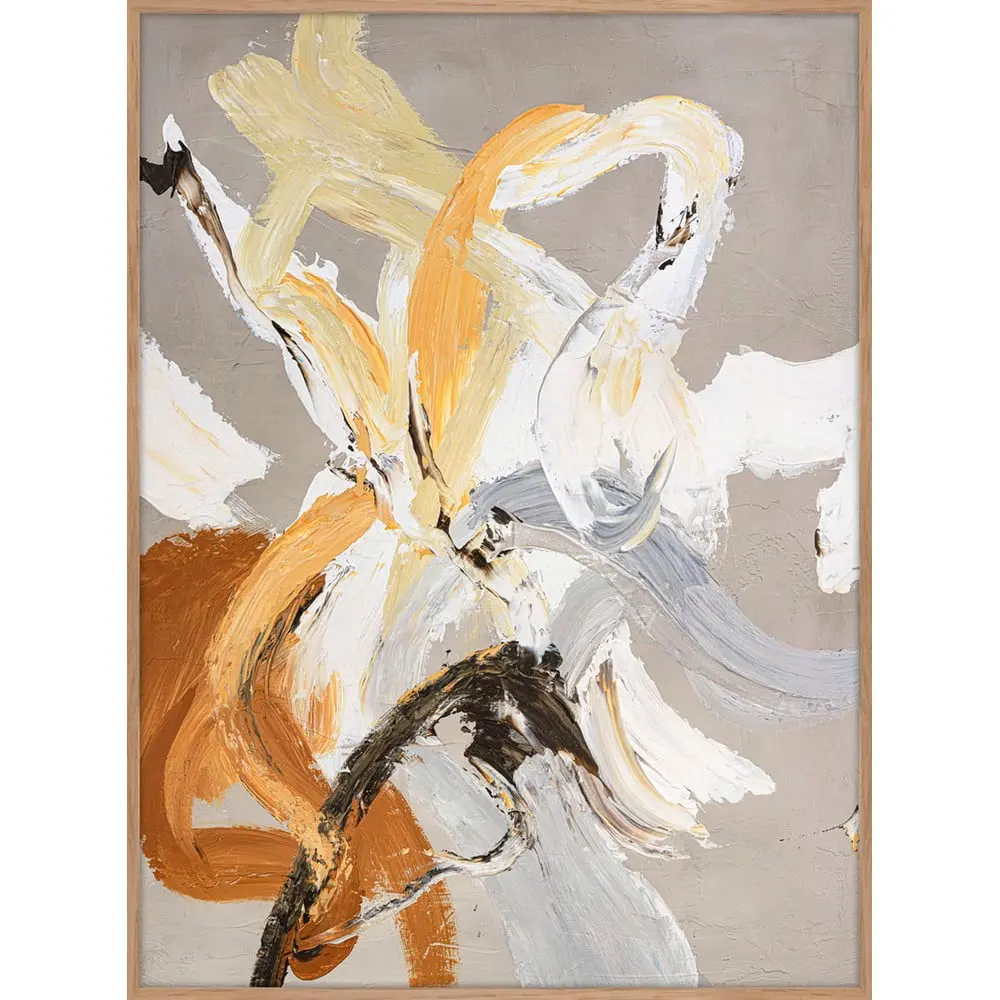 Ručně malovaný obraz 90x120 cm Go Ahead – Malerifabrikken