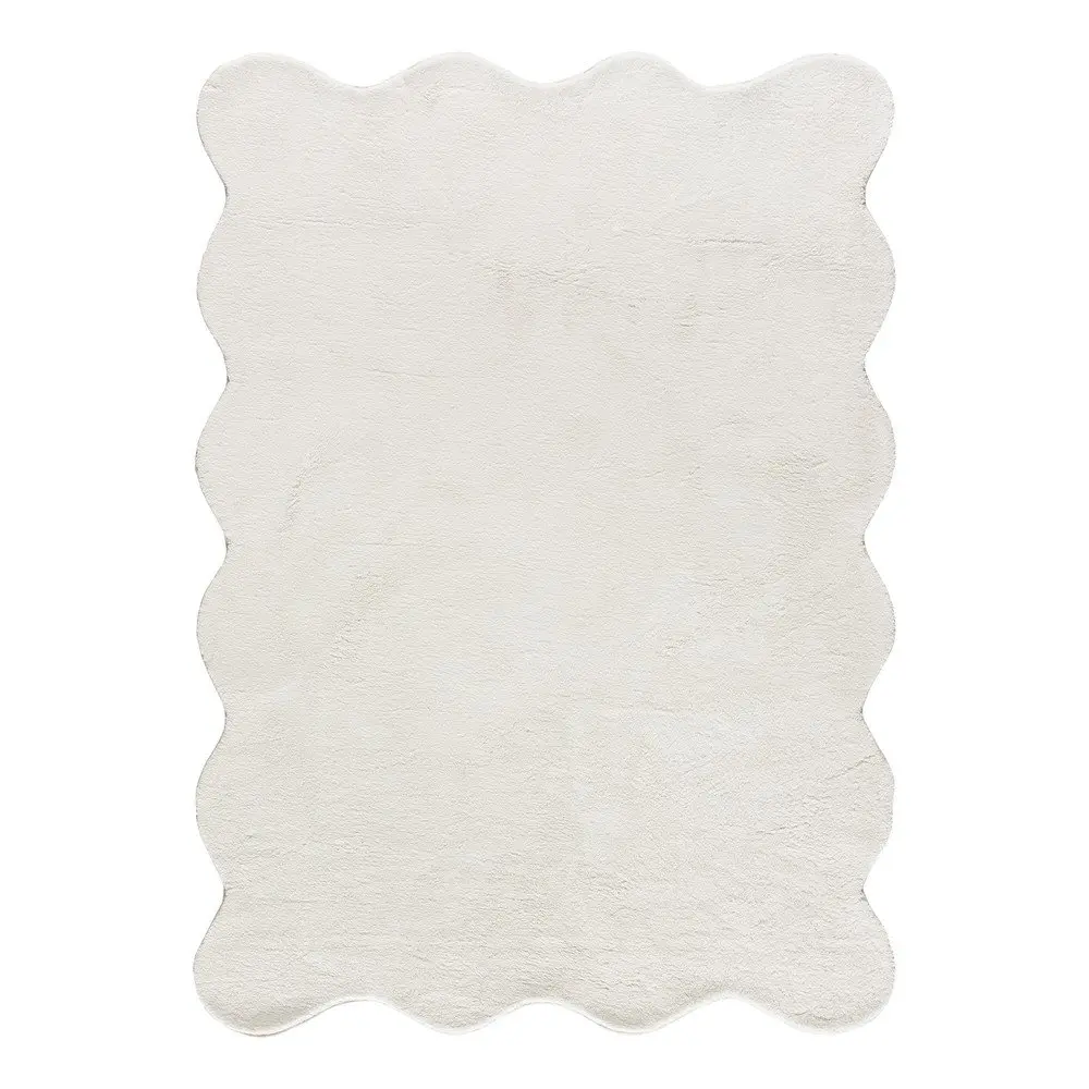 Bílý pratelný koberec 120x170 cm Mellow – Universal