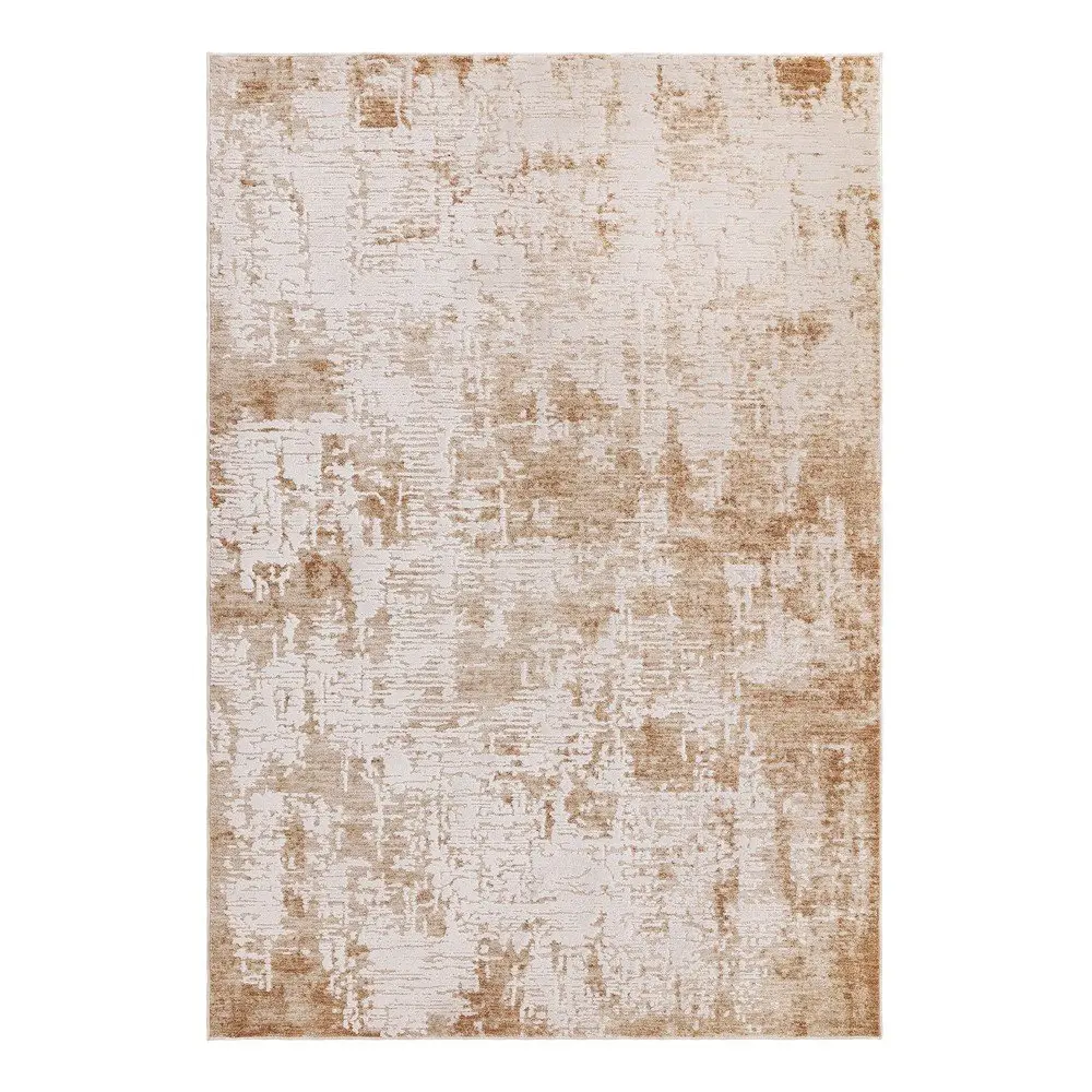 Béžový/krémový ručně tkaný koberec