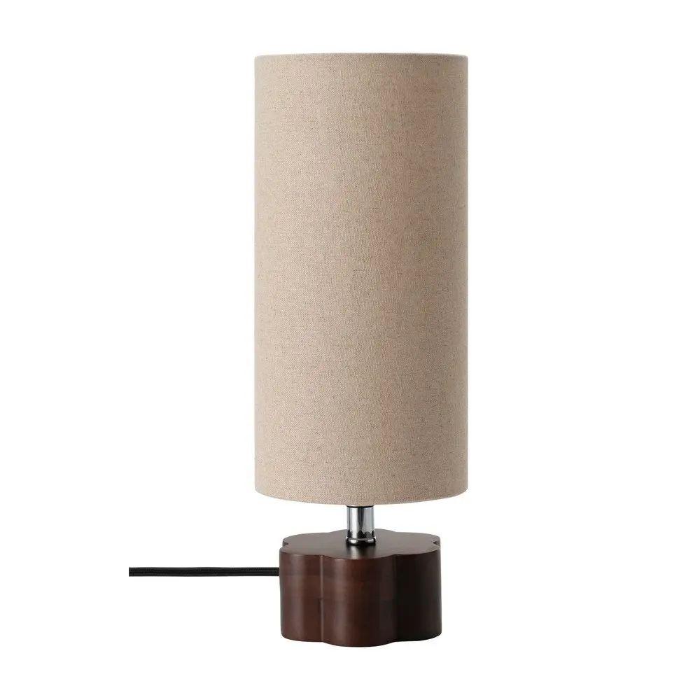 Bílá/béžová lněná stolní lampa (výška 33 cm) Joline – Ellos Home