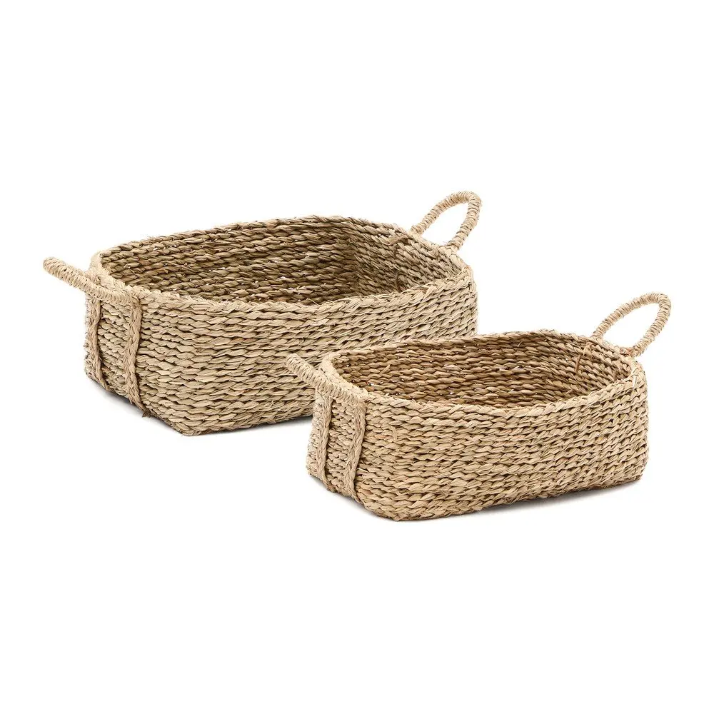 Košíky v sadě 2 ks z vodního hyacintu 34x24x19 cm Milly – Kave Home